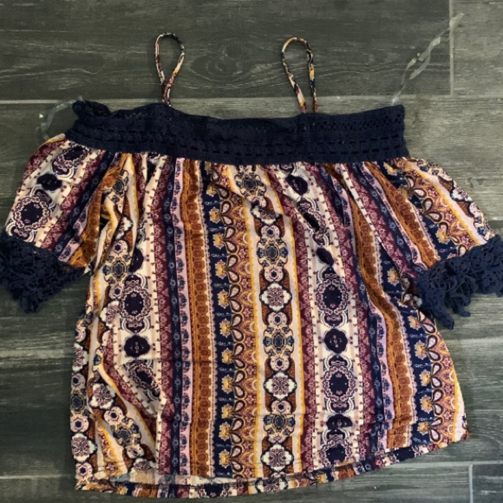 Off the shoulder shirt